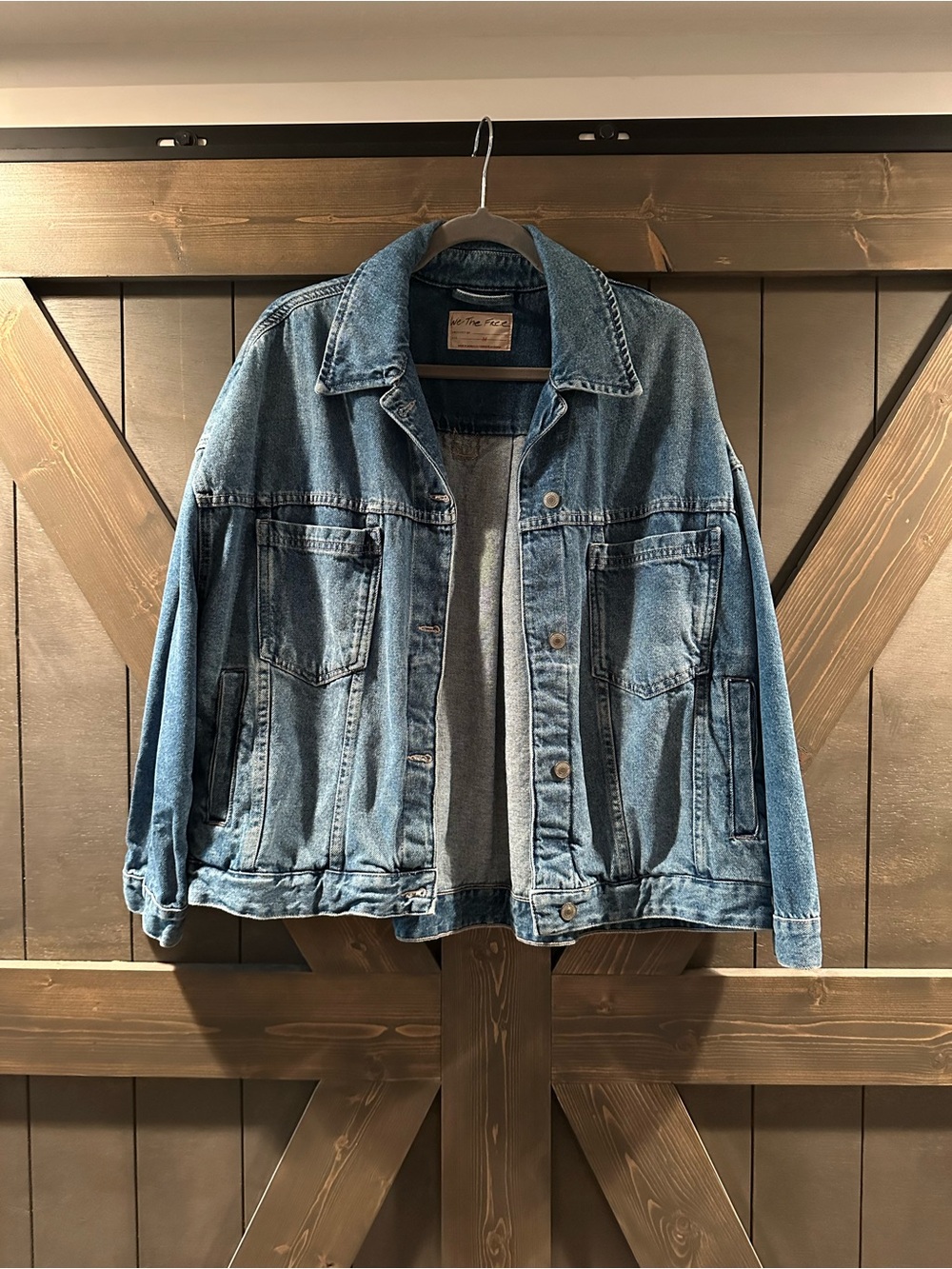 We The Free Opal Denim Swing Jacket - Picture 2 of 5